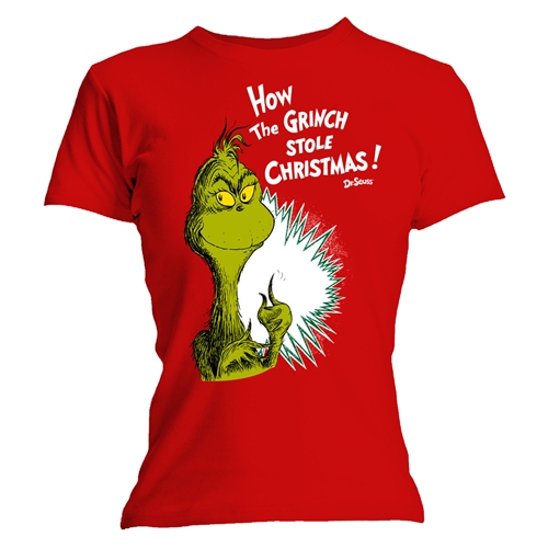 The Grinch T-shirt Design Red