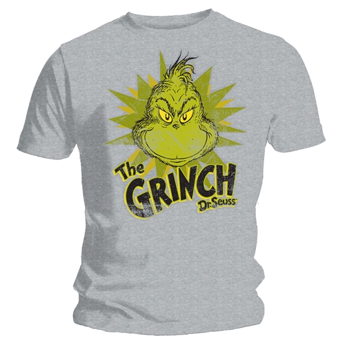 The Grinch T-shirt Design Silver