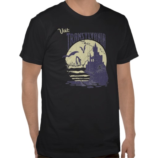 Visit Transylvania! Custom T-shirt Design
