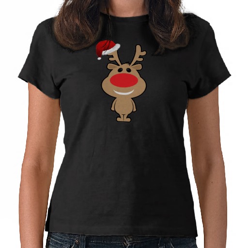 holiday of funny christmas santa custom t-shirt design
