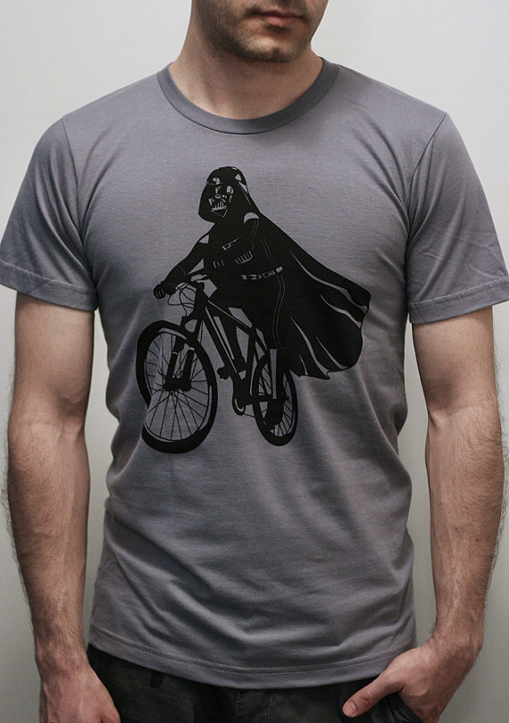 Darth Vader is Riding It Custom T-shirt Design
