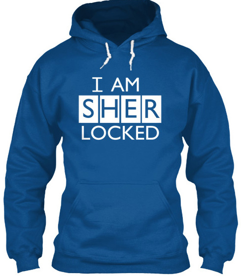 I am Sherlocked custom hoodie design