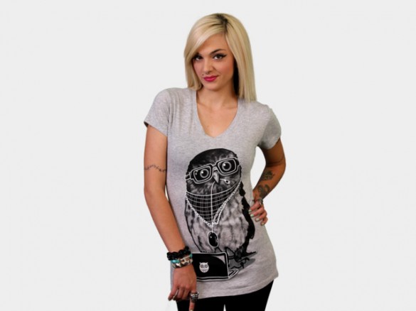 Limited Edition - Smart Owl Custom T-shirt Design Girl