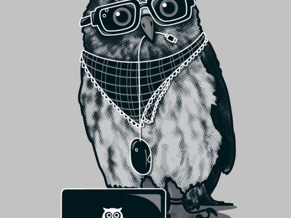 Limited Edition - Smart Owl Tee Design