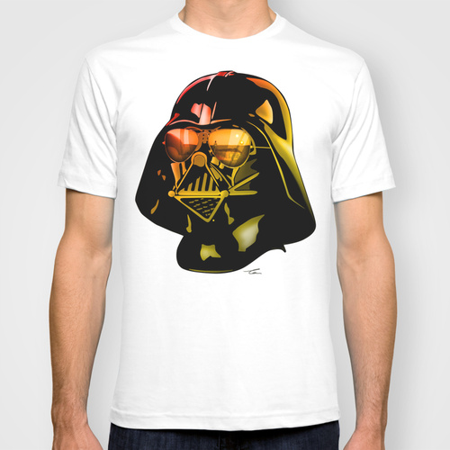 STAR WARS Darth Vader by Tom Brodie-Browne T-shirt Design