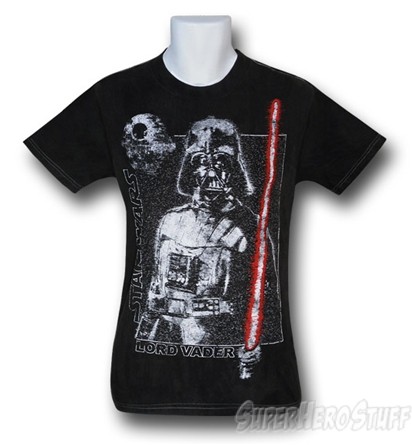 Star Wars Lord Vader Black Custom T-shirt design