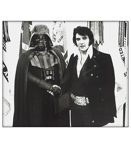 Elvis Meets Vader Tee Design