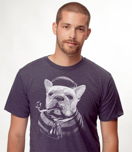 French Bulldog Custom T-shirt Design Boy