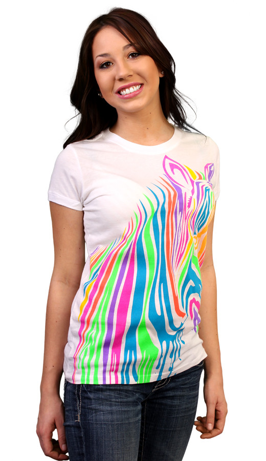 Limited Edition - ZebrART Custom T-shirt Design Girl