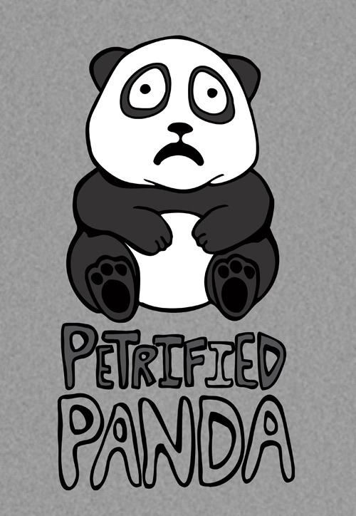 Petrified Panda (Women) Custom Tee Design