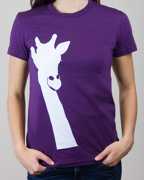 Daily Tee: Giraffe t-shirt design from chokeshirtco - Fancy T-shirts