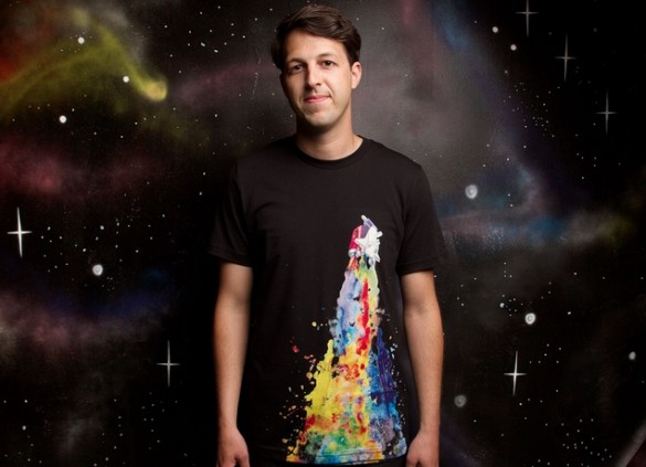 Space Needs Color custom t-shirt design by Arteaga Sabaini boy