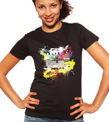 Daily Tee  Art of Cathodic t-shirt design by Gprod girl