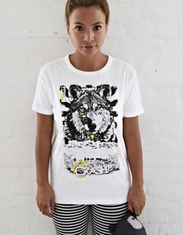 Daily Tee Children limited edition t-shirt design from crash-clothing girl front