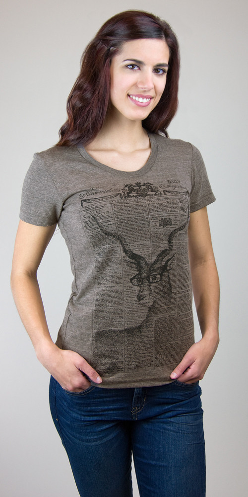 Gazelle Gazett t-shirt design from chokeshirtco t-shirt design