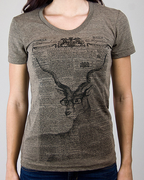 Gazelle Gazett t-shirt design from chokeshirtco