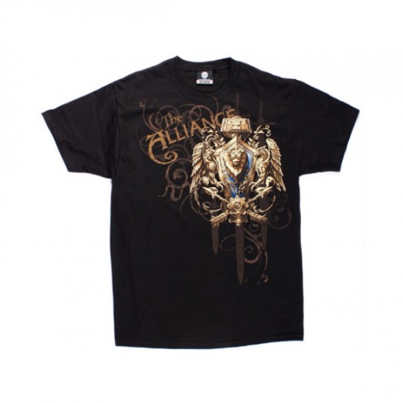 World of Warcraft Alliance t-shirt design boy design