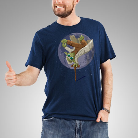 Yoda Force Break Dance t-shirt design by wearviral.bigcartel boy