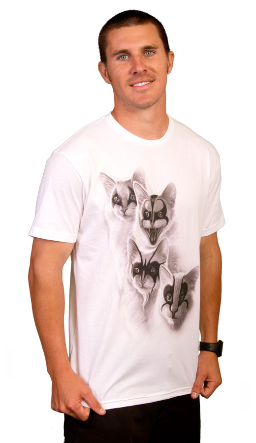 Daily Tee Black Metal Cats custom t-shirt design by  ADAMLAWLESS  design boy 2