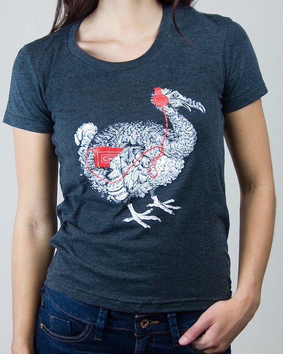 Daily Tee Extinct custom t-shirt design from chokeshirtco girl