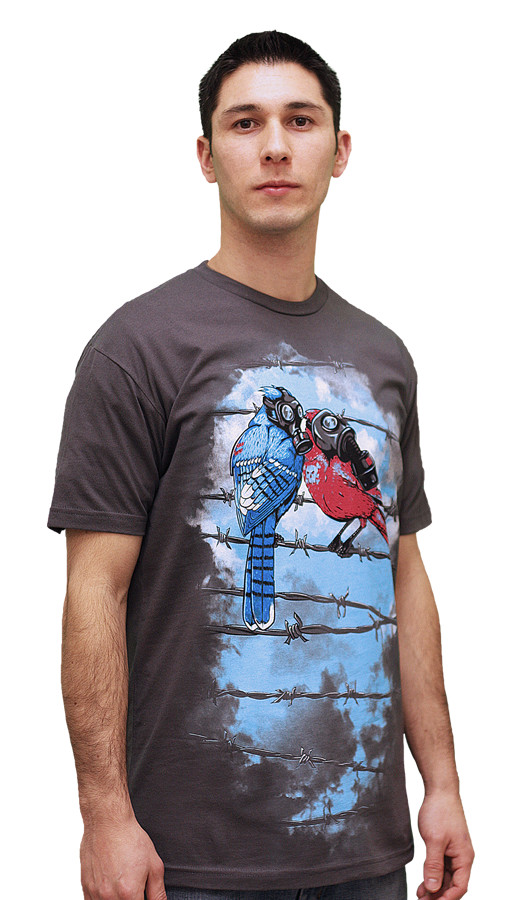 Daily Tee Fresh Air custom t-shirt design by _S3_ boy side