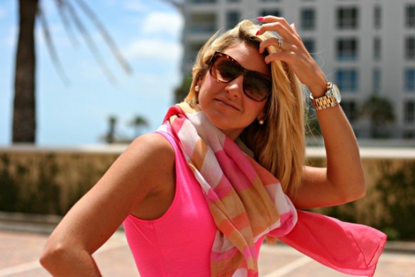 Outfit Beach Breeze, Beautiful Pink Dress 1