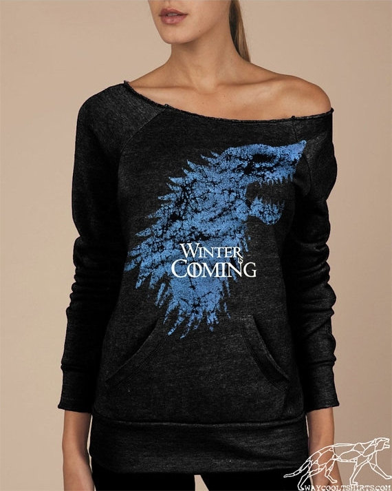 Winter Is Coming Game of Thrones Women's Soft Sexy