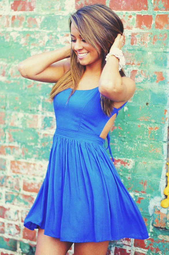 Feeling Fabulous Dress: Royal Blue