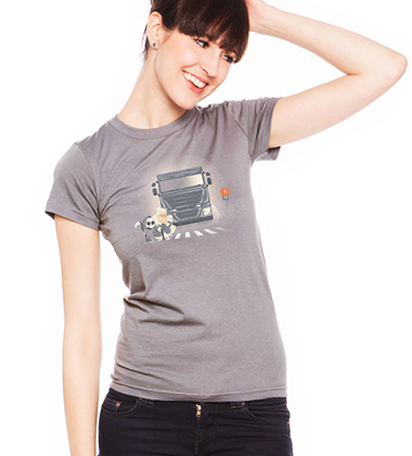 Bonne Action custom t-shirt design by vinsse girl