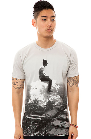 Cloud Rider custom t-shirt design from karmaloop boy front