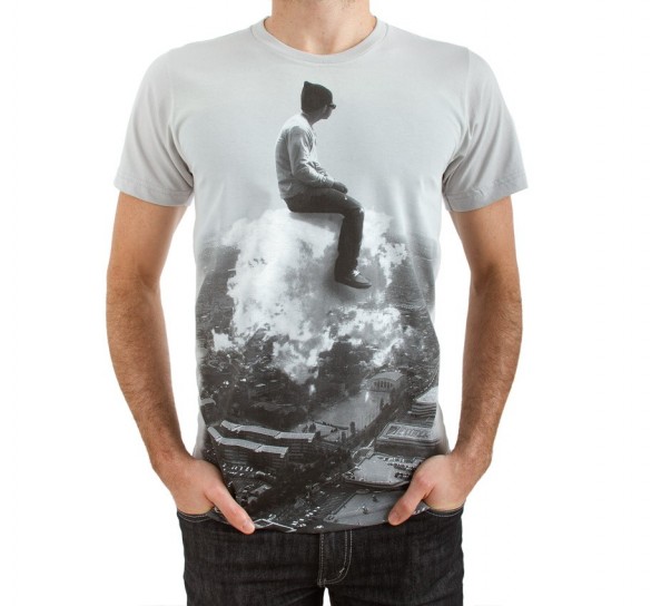 Daily Tee: Cloud Rider custom t-shirt design from karmaloop