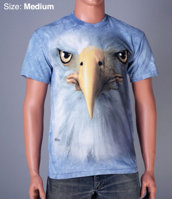 Eagle Face custom t-shirt design from