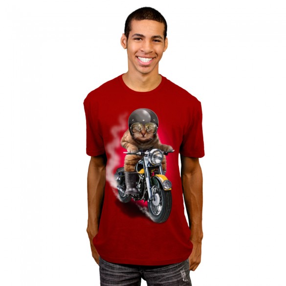 Hell Rider custom t-shirt design by adamlawless man