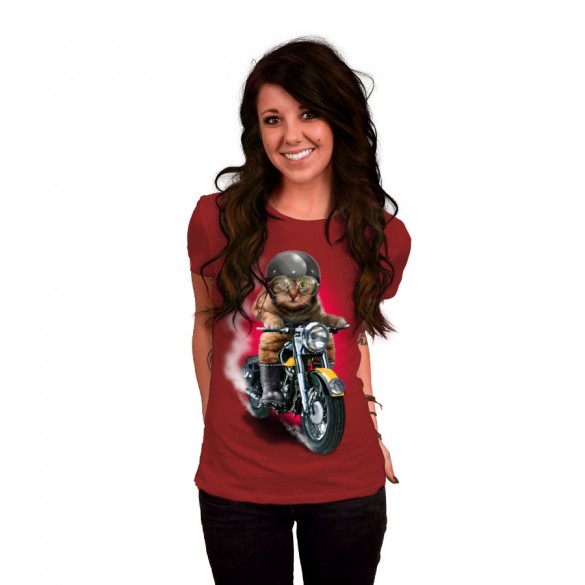 Hell Rider custom t-shirt design by adamlawless woman