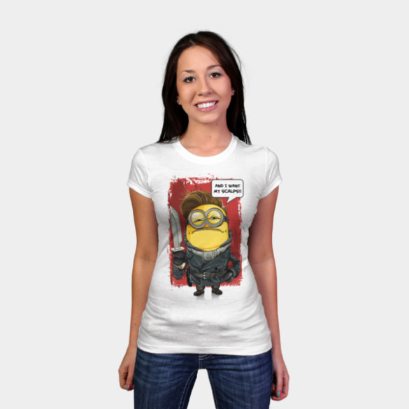 Inglourious Minions T-shirt woman