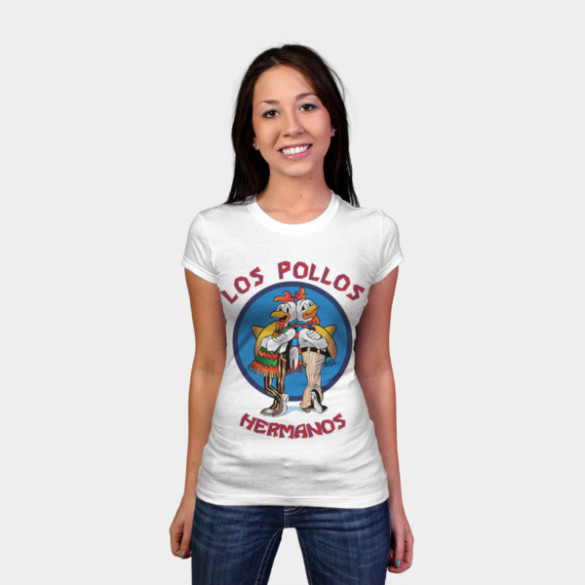 Los Pollos Hermanos T-shirt Design by erzoArt woman
