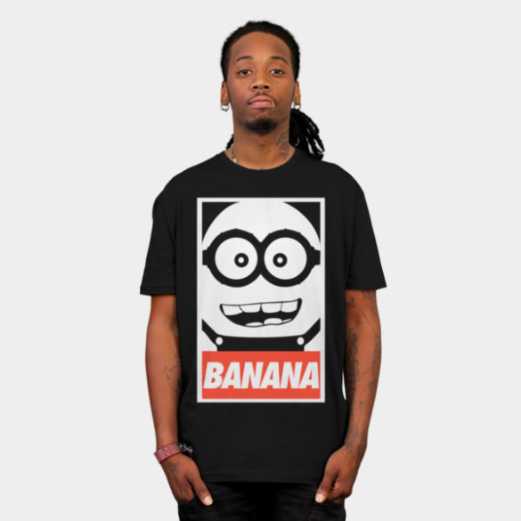 Obey Banana T-shirt Design man