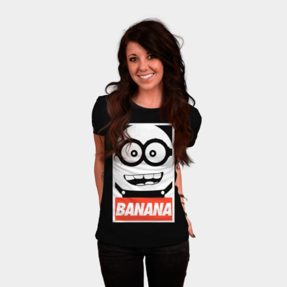 Obey Banana T-shirt Design woman