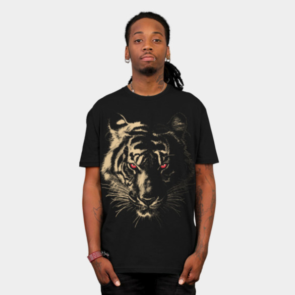 Story of the Tiger T-shirt Design  man