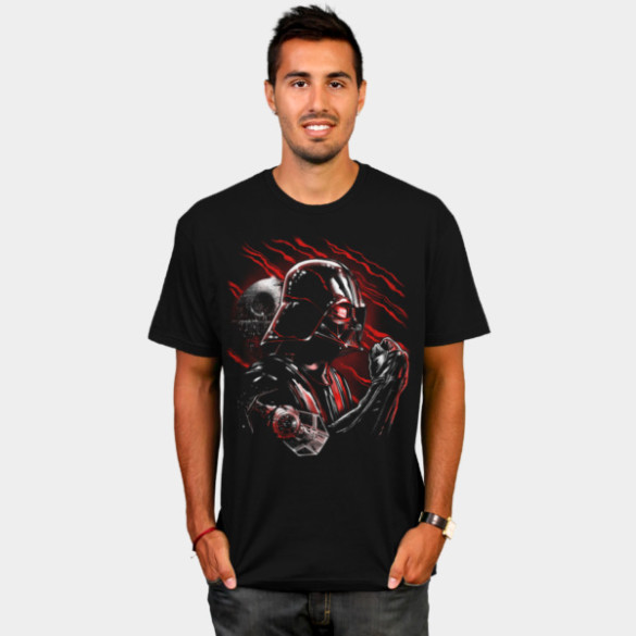 Wrath of Darth Vader T-shirt Design by by StarWars man tee