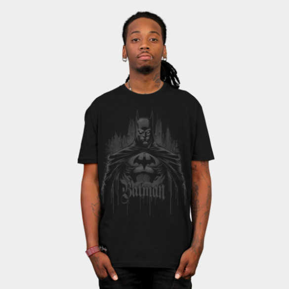 Batman - The Dark Knight T-shirt Design by DCComics man tee