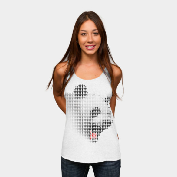 El ultimo panda T-shirt Design by kramz woman tee