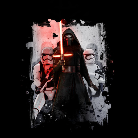 Star Wars The Force Awakens Officially Licensed Apparel  T-shirt Design
