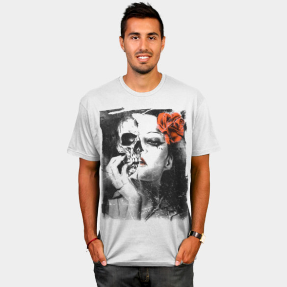 They Lived T-shirt Design by BrianMViveros man tee