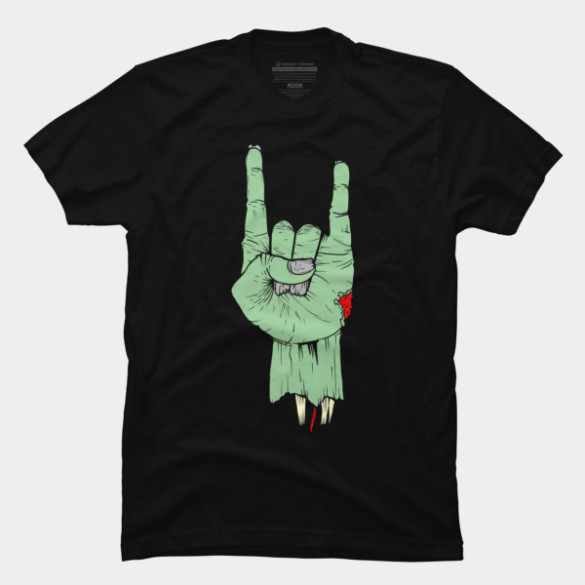 Evill Hand T-shirt Design by jackbh