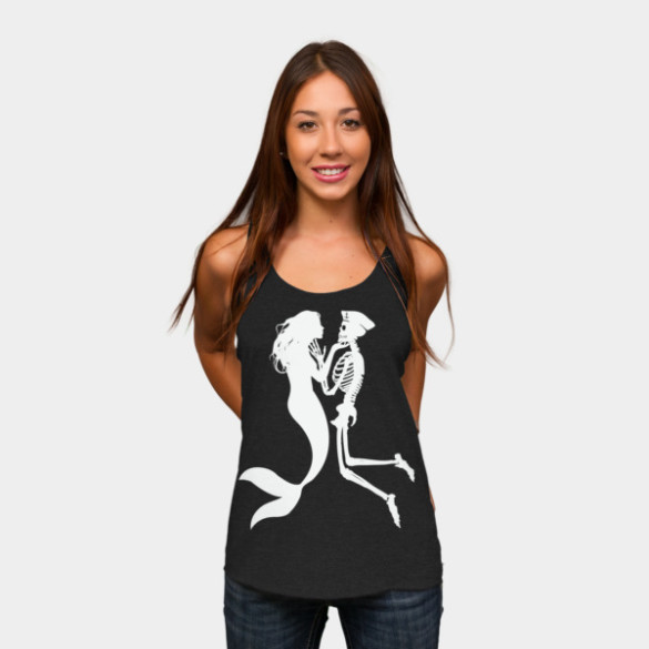 Lethal Love T-shirt Design by radiomode woman t-shirt