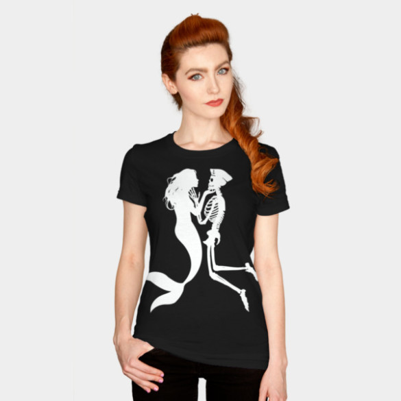 Lethal Love T-shirt Design by radiomode woman tee