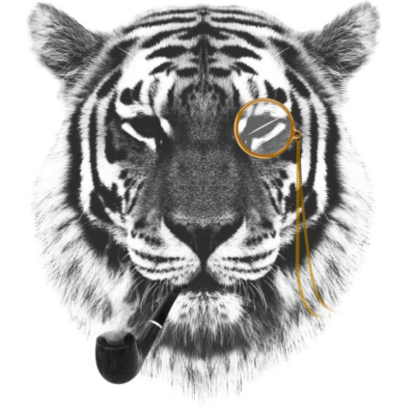 Mr. Tiger T-shirt Design by chetan design