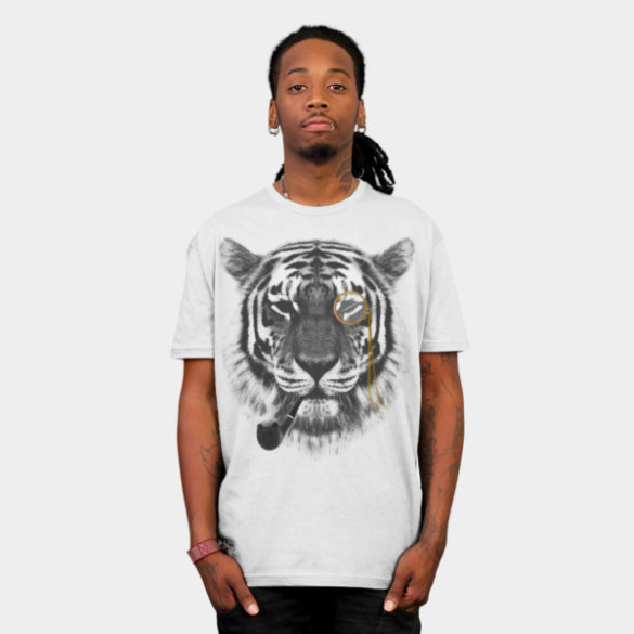 Mr. Tiger T-shirt Design by chetan man tee