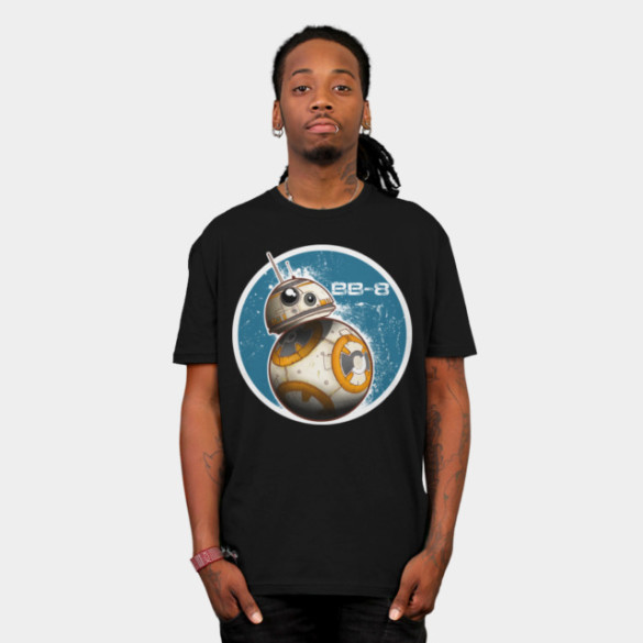 BB-8 On The Move T-shirt Design from StarWars ,am tee